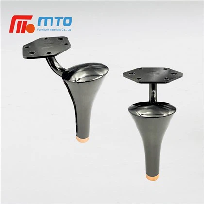 Noge za kauč crne metalne